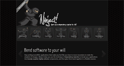 Desktop Screenshot of ninject.org